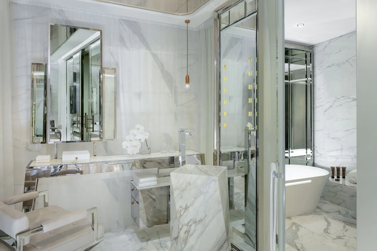 سرویس بهداشتی و حمام هتل پارامونت دبی